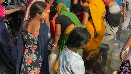 Delhi Water Supply Cut Impacts West Delhi Areas