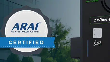 Bolt.Earth Secures ARAI Certification for Universal Fast Charger 
