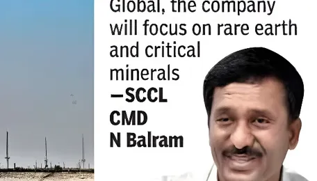 SCCL to launch 2 new companies for rare earth metals, renewable energy - The Times of India