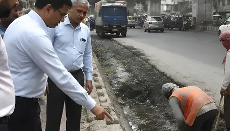 Delhi PWD Orders Rohtak Road Repairs and Zakhira Drain Work