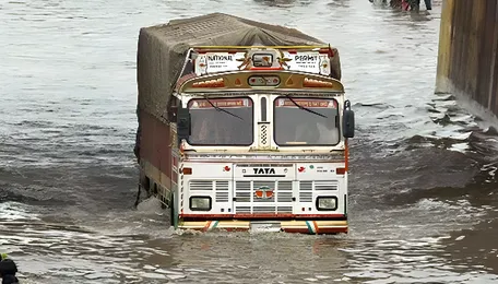 Surat Waterlogging Concerns Surface Near Metro Works