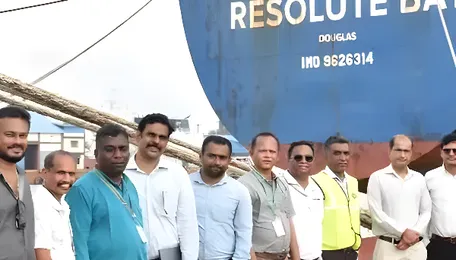NMPA handles maiden steel grade pig iron cargo