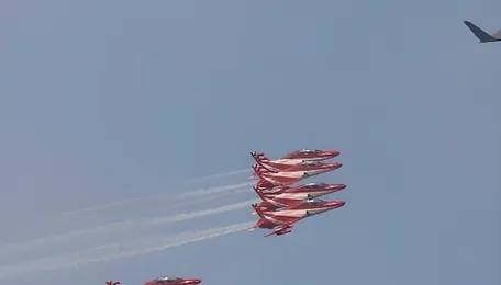 Chandigarh Air Show At Sukhna Lake Reshapes Urban Movement