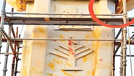 Cracks in Medaram master plan 