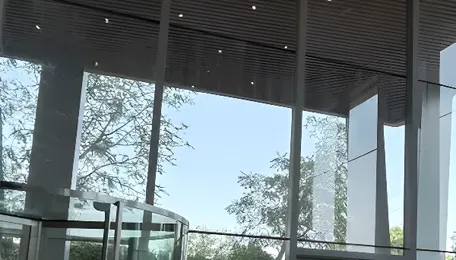 Delhi Concrete And Glass Buildings Trap Heat