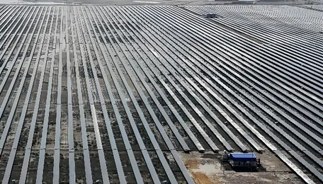 A first among major nations, India is industrializing with solar 