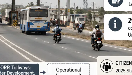 Chennai Outer Ring Road Toll-Removal Demand Targets A Concession Already Awarded – But Its Operational Status Remains Unclear