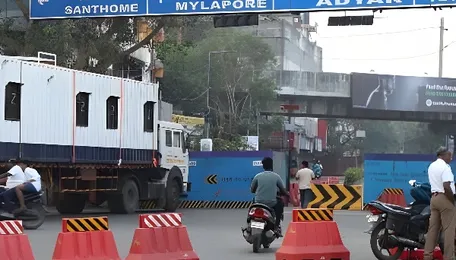 Chennai Metro Traffic Shift Reshapes Luz Circle Access