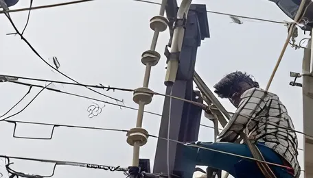 Chennai Housing Residents Demand Stable Power Supply