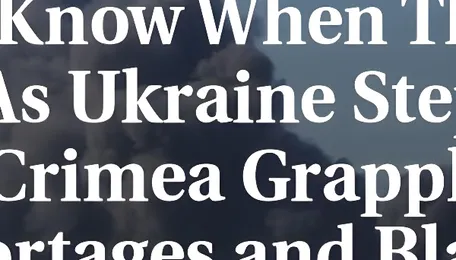 ‘I Don’t Know When This Will End’: As Ukraine Steps Up Strikes, Crimea Grapples With Fuel Shortages and Blackouts 