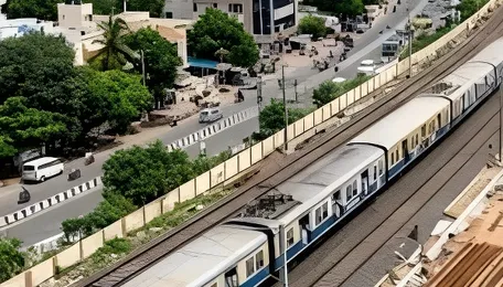 Chennai Sixth Railway Line Project Advances