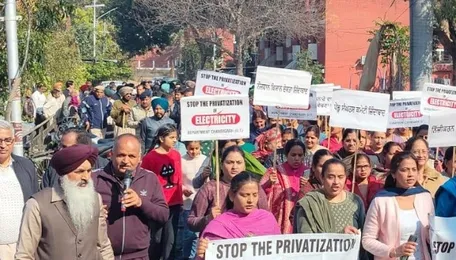 EEFI Announces Protests on Jan 31 in Solidarity With Chandigarh Power Employees’ Struggle - NewsClick