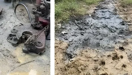 DEP: Contaminated Water, Cement Spill, No Secondary Containment Or Sedimentation Controls At Conventional Well Plugging Site In Indiana County 