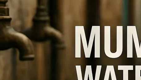 BMC Announces December 12–13 Water Shutdown Affecting Key Mumbai Wards Citywide