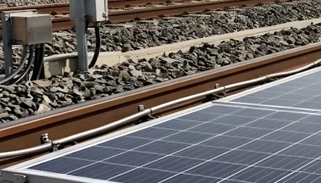 In 2025, South Korea approved a two-year test near Osong Station for solar panels placed along railway tr 