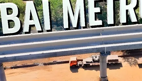 Mumbai Metro Line 12 Hits 100th U-Girder Linking Kalyan Taloja Airport