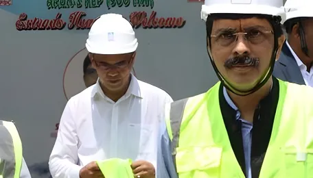 Union Power Secy visits SJVN’s hydropower project in Nepal 