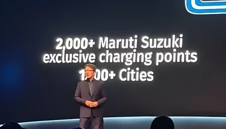 Maruti Suzuki Eyes 1 lakh EV Charging Points by 2030; Invests ₹250 crore 