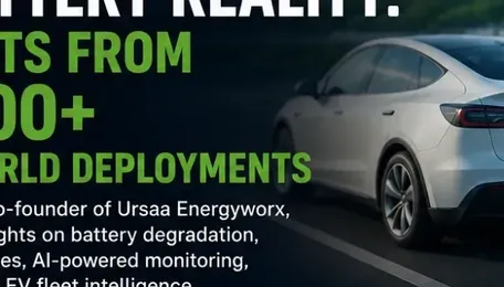 Inside India’s EV Battery Reality: Kapil Sharma on Battery Degradation, AI Monitoring and Fleet Intelligence 