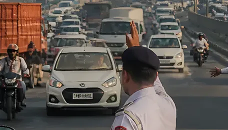Delhi Traffic Police Master Plan Targets 8 Lakh Daily Vehicles