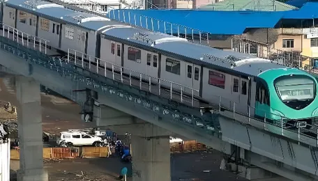 Kochi Metro Pink Line Civil Work Advances