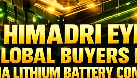 Himadri Eyes Global Buyers for Odisha Lithium Battery Component 