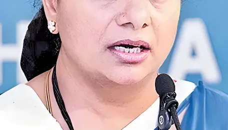 Declare drought-hit mandals immediately: Kavitha 