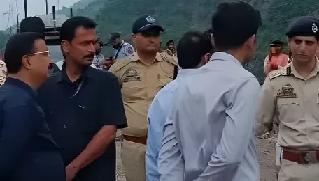 Rain disruptions, SANJY- Fruit trucks, fuel tankers getting priority on JandK highway: CM Omar 
