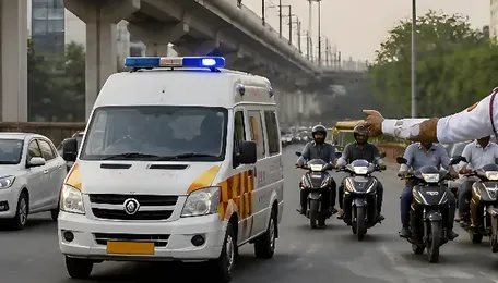Noida’s Operation FAST Clears Ambulance Route in 10 Minutes