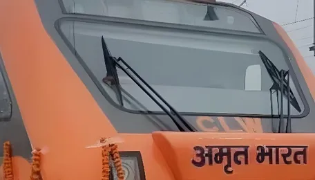 Amrit Bharat Push Pull Train Undergoes Speed Testing in Mumbai