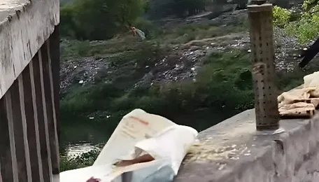 Pune River Chokes On Flowers And Religious Waste