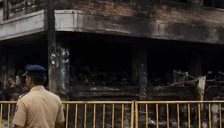 Vasco Market Fire Triggers 50-Metre Safety Lockdown Until Nov 1