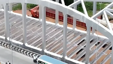 massive steel bowstring overbridge to be installed at Trichy Junction by July end 