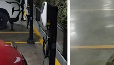 Techie Working At Amazon Hyderabad Shows How Entire Floor Is Reserved For Free EV Charging [Video] 