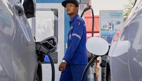 High oil prices drive a surge in Chinese electric vehicle sales, but charging networks lag behind 