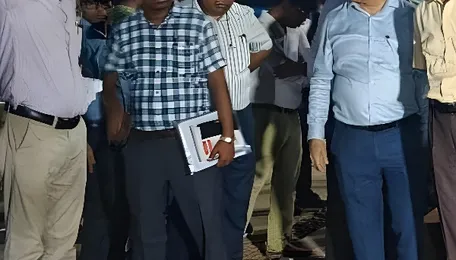 ECoR GM Inspects Bhubaneswar Railway Station Redevelopment Progress 