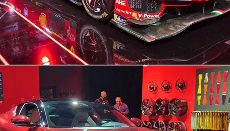 Universo Ferrari exhibition debuts F80, Luce, 12Cilindri Manuale in India 