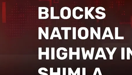 Video: Massive landslide in Himachal Pradesh's Shimla, national highway blocked - India Today 