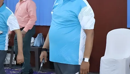 BCCL CMD inaugurates newly constructed badminton court complex at Coal Nagar 