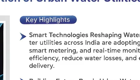 Digital Transformation of Urban Water Utilities in India 