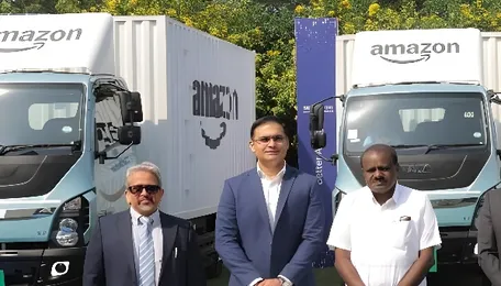 Amazon Collaborates with Tata Motors to Deploy 3,000 Electric Trucks in Its Transportation Network in India 