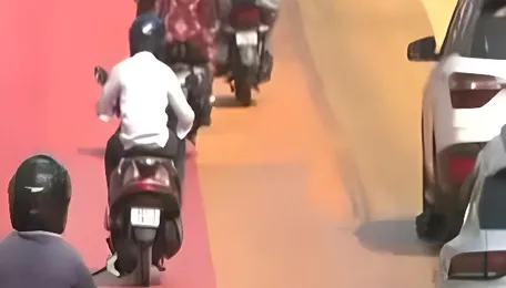 Skidding bikes force safety fixes on Kolkata's rainbow roads