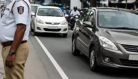 Kochi Traffic Enforcement Nets 122 Cases in Illegal Parking Drive