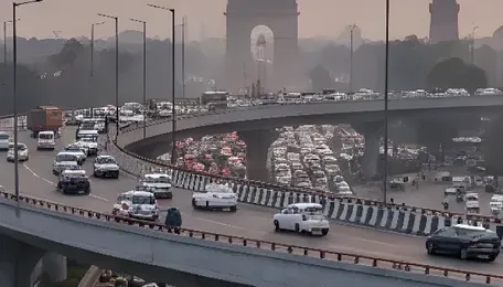 Delhi Elevated Ring Road Adjusts For Urban Green Space