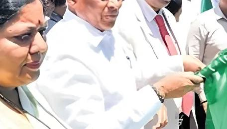 Bengaluru-Delhi ‘assured transit time’
freight train launched 
