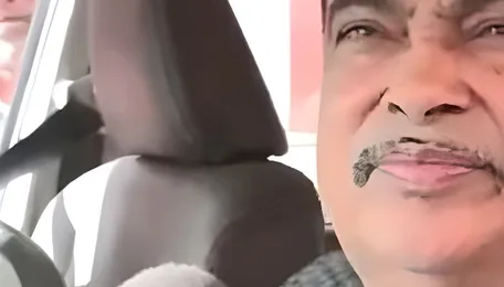 Nitin Gadkari, riding in flex-fuel car, explains how it will curb pollution 