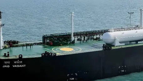 India-Flagged LPG Tanker Jag Vikram Crosses Strait Of Hormuz After US-Iran Ceasefire 