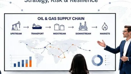 Upstream, Midstream, Downstream, LNG, and Petrochemical Supply Chain Networks 