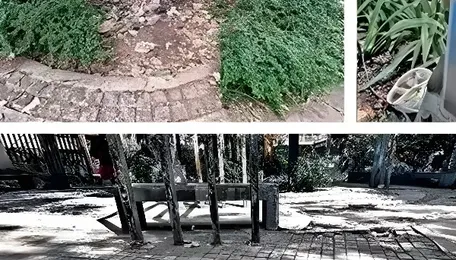 Pune Footpath On JM Road Falls Into Disrepair Despite Smart Upgrade