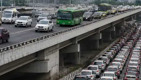 Barapullah Flyover Traffic Eases After Google Maps Update